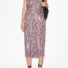 Lyndsay lange jurk met print