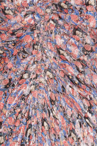 Lyndsay lange jurk met print