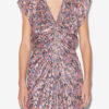 Lyndsay lange jurk met print