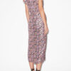 Lyndsay lange jurk met print
