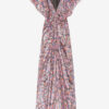 Lyndsay lange jurk met print