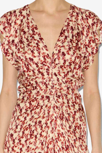 Lyndsay Midi-jurk met jacquardprint