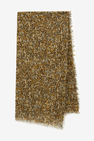Madicia sjaal met luipaardprint