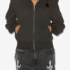 Madilia Jersey Sweatshirt met Rits