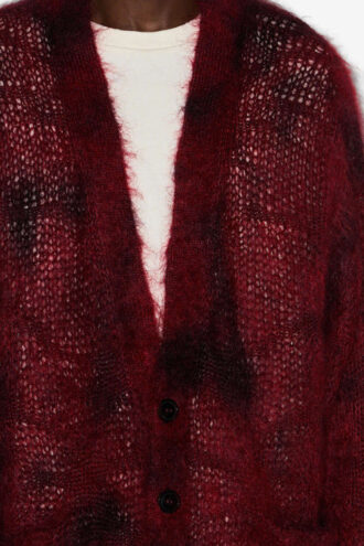 Mahel lang vest van kid mohair