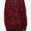 Mahel lang vest van kid mohair
