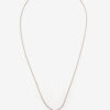 Maji lange hoorn hanger ketting