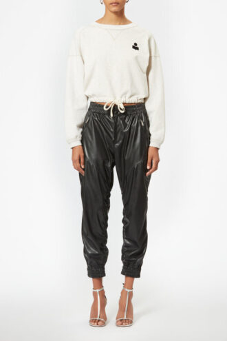 Margo Cropped Sweatshirt met logo-print