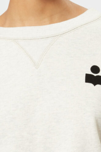 Margo Cropped Sweatshirt met logo-print