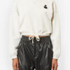 Margo Cropped Sweatshirt met logo-print Margo Cropped Sweatshirt met logo-print