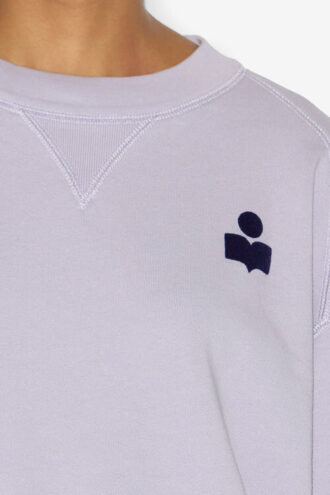 Margo kort katoenen sweatshirt met logo