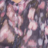 Maria bedrukte katoenen voile blouse