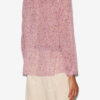 Maria bedrukte katoenen voile blouse