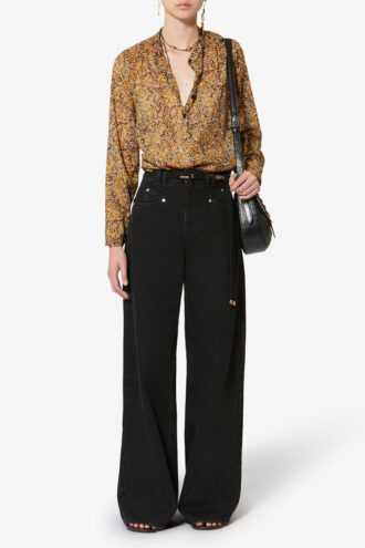 Maria biologisch katoenen voile blouse