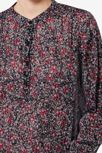 Maria biologisch katoenen voile blouse