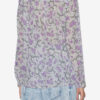 Maria-blouse van bedrukt katoenen voile