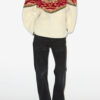 Marner Shearling-stijl jas met ritssluiting en kraag