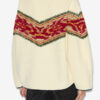 Marner Shearling-stijl jas met ritssluiting en kraag