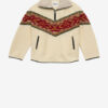 Marner Shearling-stijl jas met ritssluiting en kraag