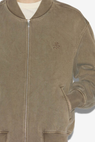 Marty Jersey Bomber-stijl sweatshirt