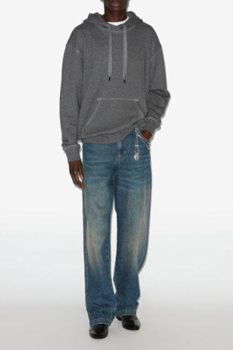 Matte katoenen hoodie