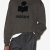 Mikoy fleece sweatshirt met oversized logo
