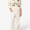 Mikoy geborduurd katoenen sweatshirt