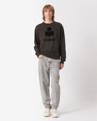 Mikoy Jersey Sweatshirt met geborduurd logo