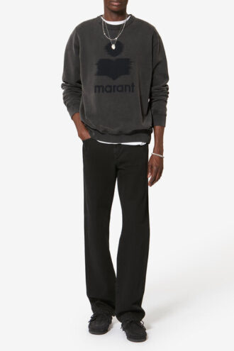 Mikoy katoenen sweatshirt met logo