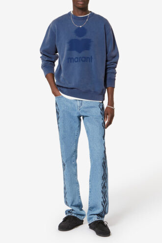 Mikoy katoenen sweatshirt met logo