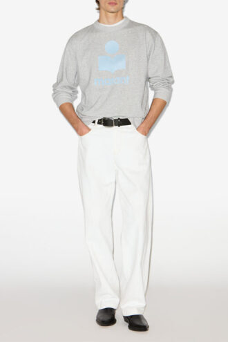 Mikoy katoenen sweatshirt met logo