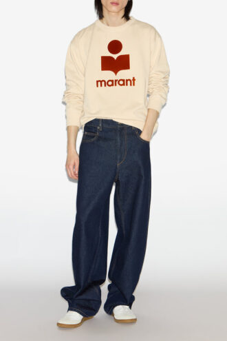 Mikoy katoenen sweatshirt met logo