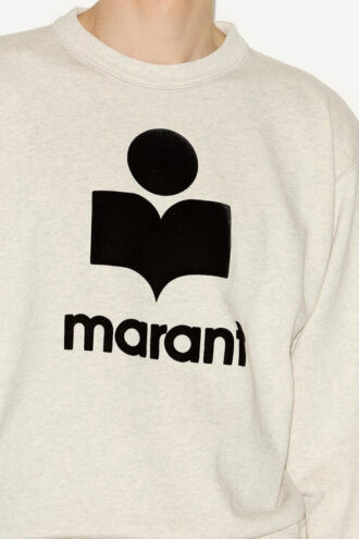 Mikoy katoenen sweatshirt met logo