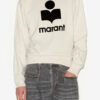 Mikoy katoenen sweatshirt met logo
