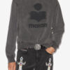 Mikoy katoenen sweatshirt met logo