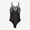Mildy Bodysuit van tule en kant