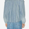 Milya gerimpelde chambray blouse Milya gerimpelde chambray blouse