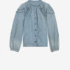 Milya gerimpelde chambray blouse Milya gerimpelde chambray blouse