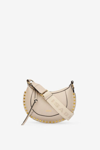 Mini Moon leren schoudertas baguette