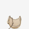 Mini Moon leren schoudertas baguette