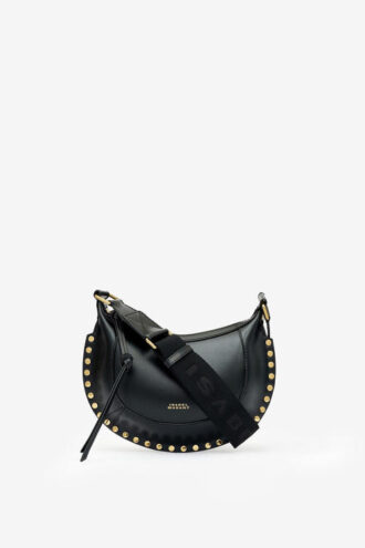 Mini Moon zachte leren baguette schoudertas