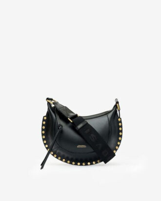 Mini Moon zachte leren baguette schoudertas