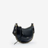 Mini Moon zachte leren baguette schoudertas