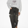 Moby katoenen sweatshirt met logo