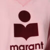 Moby katoenen sweatshirt met logo