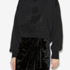 Moby Sweatshirt met opstaande kraag en logo