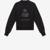Moby Sweatshirt met opstaande kraag en logo