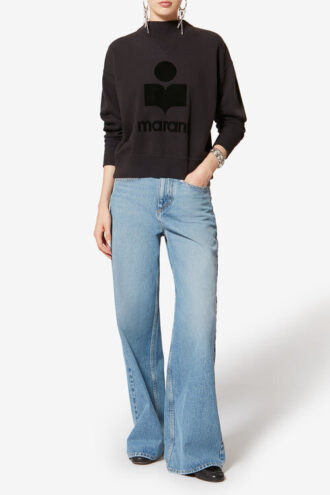 Mody katoenen sweatshirt met logo
