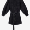 Moe Shirtjurk van vervaagd chambray