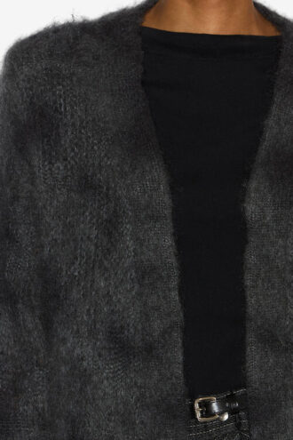 Mylene overslagvest van kid mohair